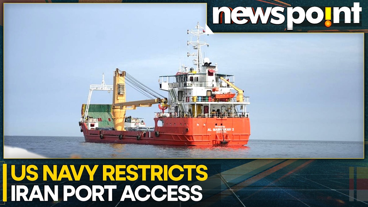 US Navy to Impede Entry, Exit to Iran's Ports | WION Newspoint