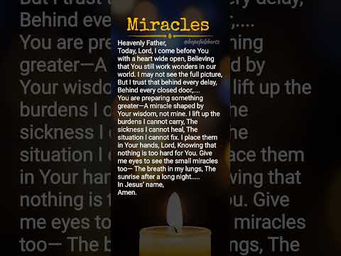 Witness the Power of Miracles! ✝️ #Miracles #Inspiration #Believe #Faith