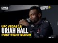 UFC Vegas 12: Uriah Hall Speechless at 'Incredible Moment' With Anderson Silva - MMA Fighting