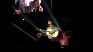 Justin Bieber Performing Yellow Raincoat in Monterrey, Mexico