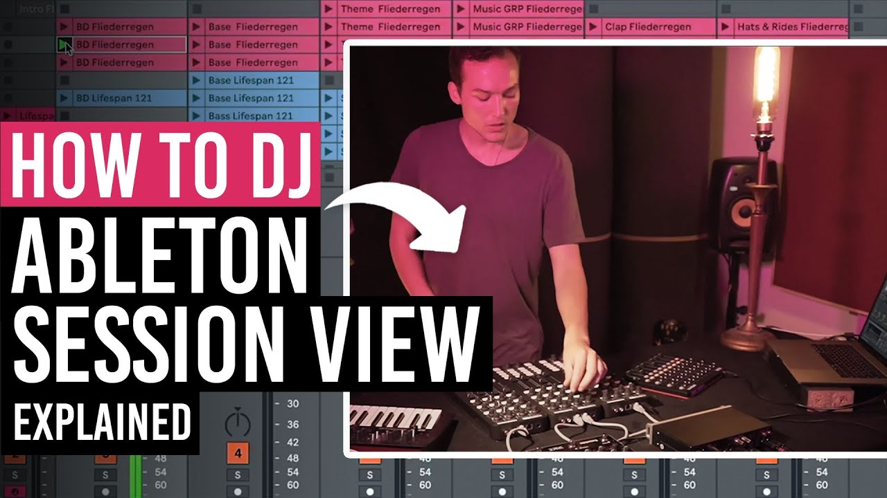 Explaining Ben Böhmer's Live Performance Setup - Ableton Session View