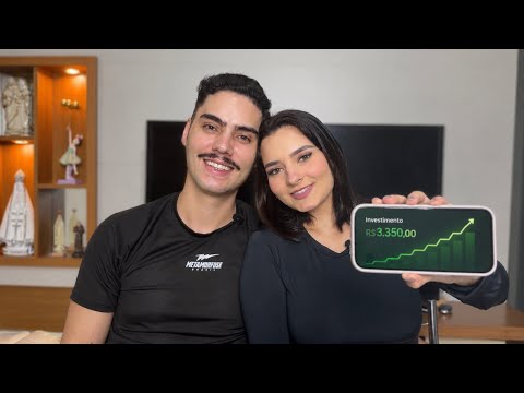 She invests R$250 a week… look how much she's already saved up 😳