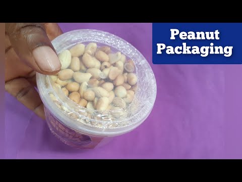 Part of a video titled Peanut packaging for Small businesses - YouTube