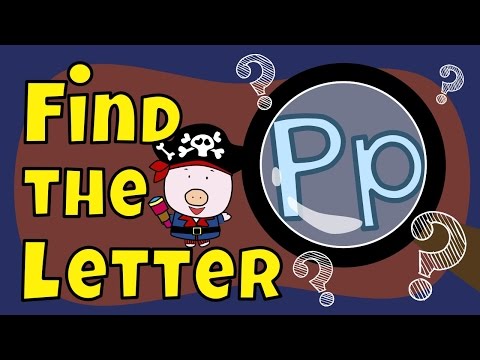 Alphabet Games | Find the Letter P
