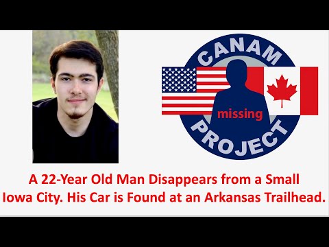 A Young Man Disappears From A Iowa Town, His Car is Found At An Arkansas Trailhead