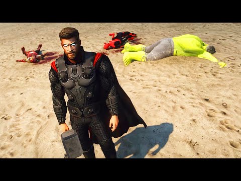 THOR AND HIS SLAMMED TEAM (GTA 5)