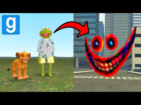 CREEPY CREATURE IN CITY! - Garry's mod Sandbox