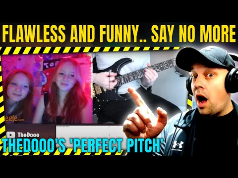 THEDOOO " Guitarist Blows Minds On Omegle With PERFECT PITCH !! [ Reaction ] | UK REACTOR |