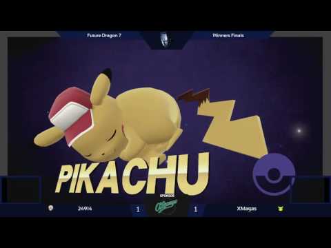 [FD7] Winners Finals - 24914 (Robin, Corrin) vs XMagas (Pikachu) - SSB4 Singles