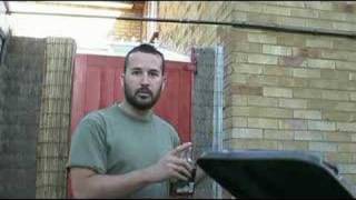 Badass Garbage Man blown up!