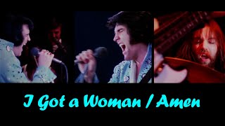 ELVIS PRESLEY - I Got a Woman / Amen  (New Edit) 4K