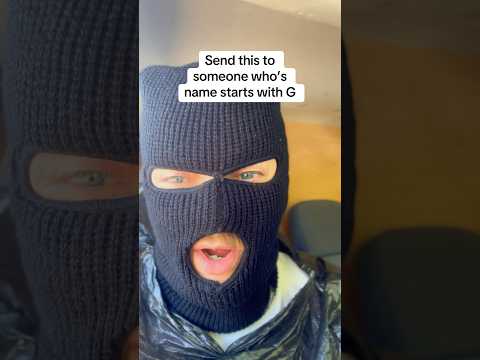 Send this to someone who’s name starts with “G” #funny #comedy #funnycomedy #shorts