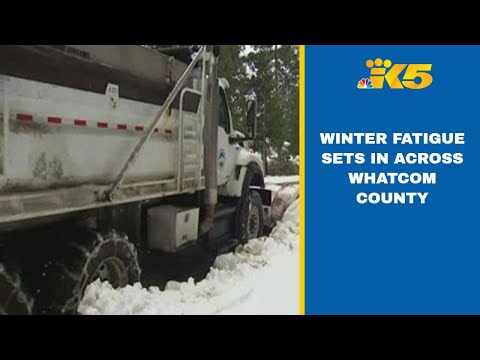 Winter fatigue sets in across Whatcom County after months of snow, rain