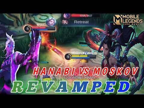 Hanabi Revamped Marksman VS Moscov/Duel Who Is Strongest - Mobile Legends