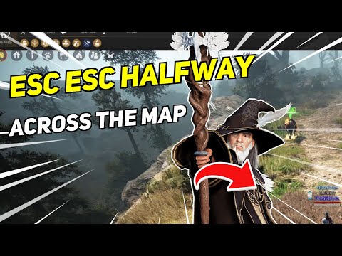 Daily Black Desert Online Moments: ESC ESC HALFWAY ACROSS THE MAP
