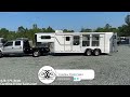 2003 Adam 3 Horse Trailer with 5' Weekender LQ Tour | AC, Awning, Dinette