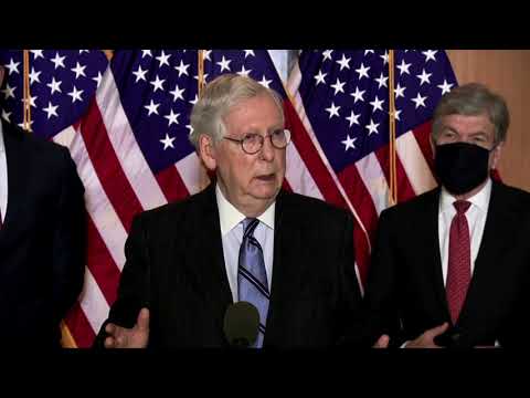 麥康奈爾稱國會大廈安保讓他想起 "喀布爾 (McConnell says Capitol security reminds him of ‘Kabul’)