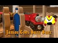 James Goes Buzz Buzz Wooden Railway