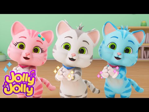 Three little kittens, The animals on the farm + More | Jolly Jolly - Learn and Play - Nursery Rhymes