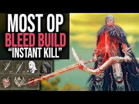 Elden Ring how to make a Bleed Build (Most OP Build so far)