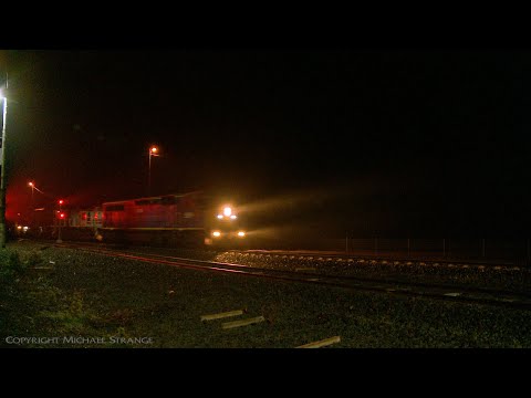 2KG4 SSR Grain Train In Fog: C505, 48s34, BRM001, RL301 & RL304 - PoathTV Australian Railways