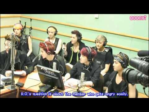 EXO - 130530 Kiss The Radio - 60secs Mission Q&A (eng subbed)