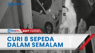 Perumahan di Madiun Alami Pencurian 8 Sepeda dalam Semalam, Pelakunya Sama & Aksi Terekam CCTV