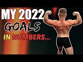 MY 2022 GOALS IN NUMBERS