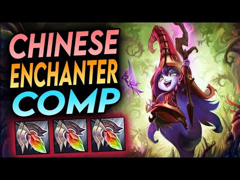 IS THIS CHINESE ENCHANTER COMP BROKEN? - TRIPLE REDEMPTION - BEST Meta Ranked Strategy Patch 12.9