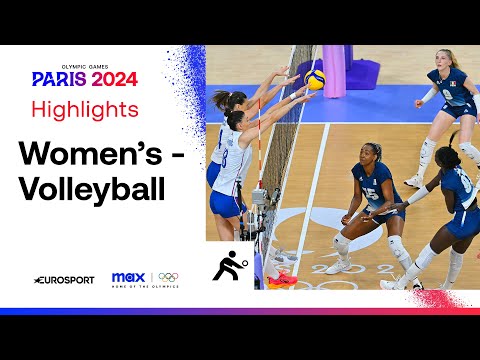 France vs Serbia Women's Volleyball Preliminary Round Highlights | #Paris2024