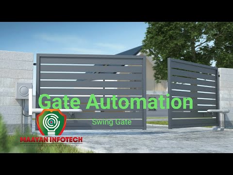 Arm type swing gate automation, home
