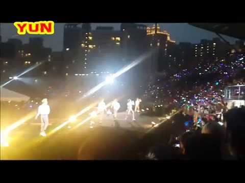 SEHUN TAO  LUCKY座車車移動 150321 SMTOWN LIVE WORLD TOUR IV IN TAIWAN