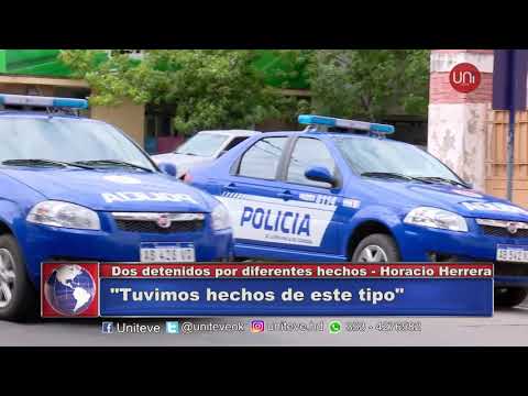 Novedades policiales del fin de semana