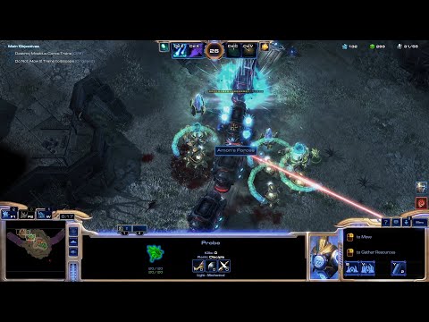 StarCraft II Co-op | Karax & Swann vs Oblivion Express (Brutal) | No Commentary | #LevelUpWithEmre