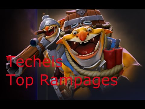 DoTa 2 Techies Rampage