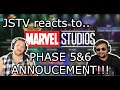 JSTV Reacts to MARVEL COMIC-CON 2022 PHASE 5 & 6 ANNOUCEMENT!!!!!