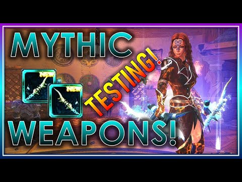 Are NEW Mythic Weapons Worth Using? (more bugs) Questionable Design FLAWS - Neverwinter Mod 22