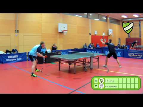 NRW Liga 3 | TTG Langenfeld vs. TTC Brühl-Vochem | Kampa - Sanders