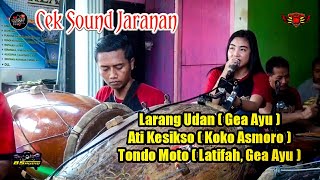 Download lagu Cek Sound Jaranan New Setyo Budoyo | Larang Udan, Ati Kesikso, Tondo Moto | BS Audio mp3