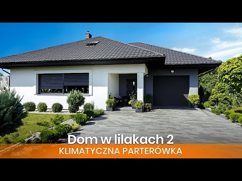 Dom w lilakach 2 – FILM - Wizyta w klimatycznym domu parterowym - ARCHON+ Projekty Domów