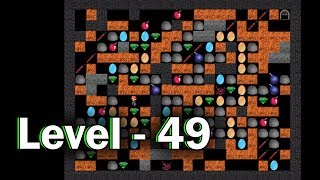 Diamond mine level 49 collected all 30 diamonds