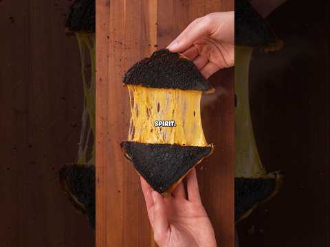 Trying 3 SPOOKY Grilled Cheese