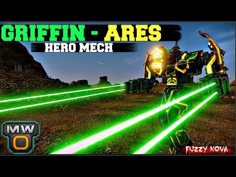 MechWarrior Online - Ares - Griffin Hero Gameplay