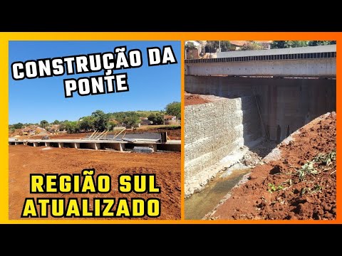 Construção da Ponte na Região Sul de Ibiporã-Pr#atualização#ibiporã