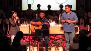 "Light a Candle" featuring Jackie Kojima and Donovan Sabog @ Punahou Chapel 12/18/2013