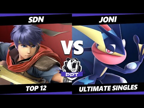PPT Summer Top 12 - SdN (Ike) Vs. Joni (Greninja) SSBU Ultimate Tournament