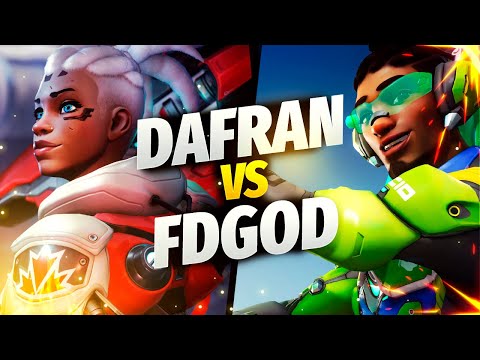 DAFRAN TOP 500 SOJOURN VS FDGOD PRO LUCIO![ OVERWATCH 2 POV ]