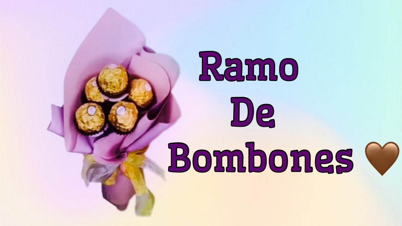 COMO HACER UN RAMO CON BOMBONES ESTILO COREANO #manualidades #ramos #regalos 💐