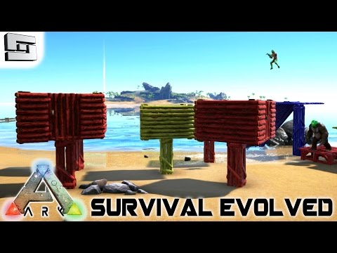 ARK: Survival Evolved - GIGANTO TOSS! E72 ( Gameplay )
