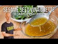 Sesame Seed Vinaigrette Homemade Vinaigrette How To Make Vinaigrette Salad Dressing
